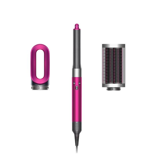 【dyson 戴森】HS05 Airwrap 多功能造型器 多功能吹風機 長型髮捲版(桃紅色 平裝版 限量加長版)