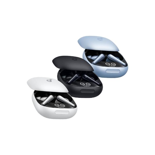 Soundcore 聲闊 Liberty 4 Pro 無線耳機，採用藍芽 5.3 傳輸，提供穩定連線與高音質體驗。入耳式配戴舒適，內建 ANC 主動降噪功能，有效隔絕噪音。支援通用作業系統，無麥克風設計適合純音樂享受。包含 6 種尺寸矽膠耳塞、充電盒與 USB-C 充電線，重量僅 300g，便攜輕巧。顏色選擇暗面黑、暗面白、暗面藍、亮面黑、亮面藍。產地中國，享有兩年保固，NCC 認證碼 CCAH24LP8790T4，BSMI 許可字號 R45351。完美提升您的聽覺享受！