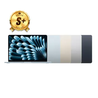 【Apple】S+級福利品 MacBook Air 13.6吋 M4 晶片 10核心CPU 與 10核心GPU 16G 512G SSD(原廠保固中)