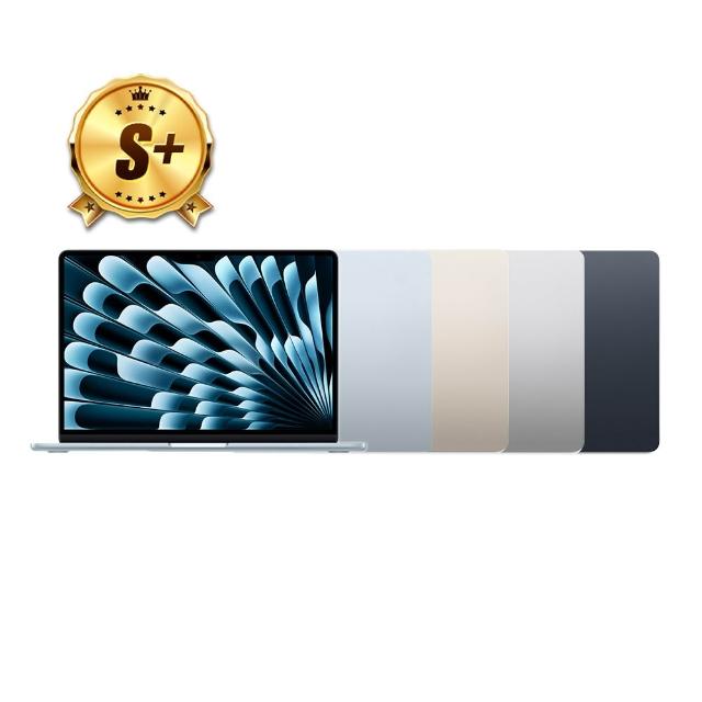 【Apple】S+級福利品 MacBook Air 15.3吋 M4 晶片 10核心CPU 與 10核心GPU 16G 256G SSD(原廠保固中)