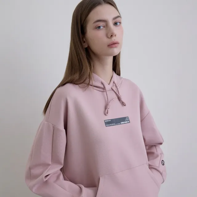 【GIORDANO 佐丹奴】女裝高彈力連帽上衣 Urban Outdoor系列(65 啞粉紅)