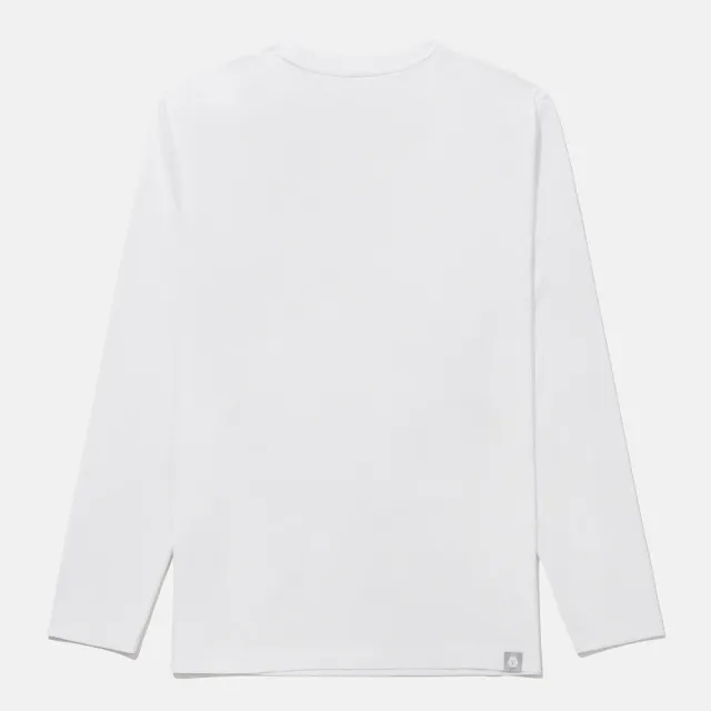 【DESCENTE】長袖上衣 男 快排 TOUGH ESSENTIAL LONG SLEEVE 白 SQ323UTL72-WHT0