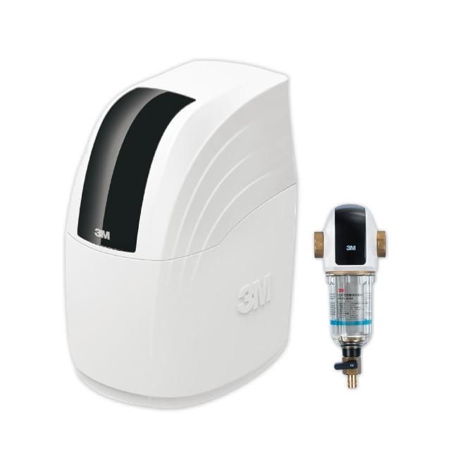 【3M新開賣】SFT-100 全屋/全戶式軟水系統/軟水機 加碼送3M BFS3-40BK前置反洗淨水系統-曜石黑