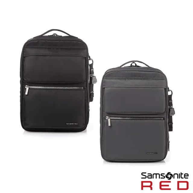 【Samsonite RED】RHIANN 2 休閒商務多口袋筆電後背包/雙肩包/通勤包/電腦包16吋(多色可選)