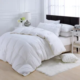 【HOYACASA】法國90/10立體隔間羽絨被雙人6x7 / 3070羽絨枕