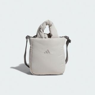【adidas 愛迪達】愛迪達 Mh Pf Sm Bag 蓬鬆小包 側背包 肩背 斜背 灰(JZ4423)