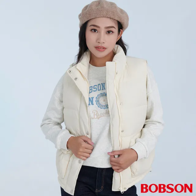 【BOBSON】女款立體袋絲棉背心上衣(84107-81)
