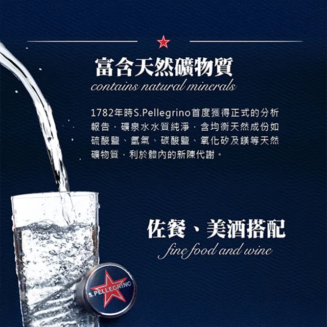 【週期購-聖沛黎洛】氣泡礦泉水1000mlx12入/箱(官方直營)