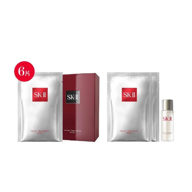 【SK-II官方直營】青春敷面膜6片(保濕面膜/前男友面膜/臉部保養/緊緻/雙11)