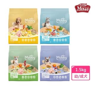 【Mobby 莫比】自然食犬糧系列-1.5kg〔C30/C27/L25/C25〕(幼母犬/成犬/低卡關節/犬飼料/犬乾糧)