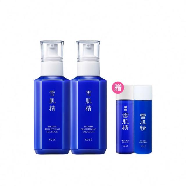 【KOSE 高絲】雪肌精 澄白薏透乳 140mlX2入組