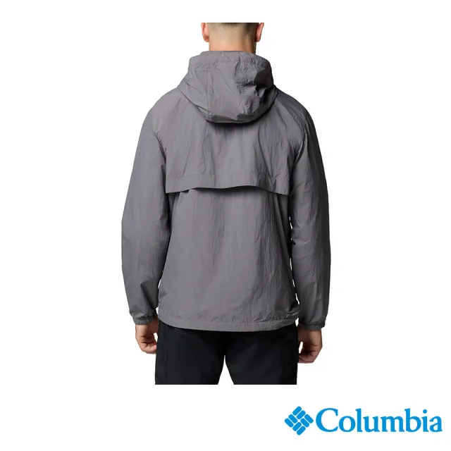 【Columbia 哥倫比亞】男款-超防曬UPF50防潑水風衣(多色任選)