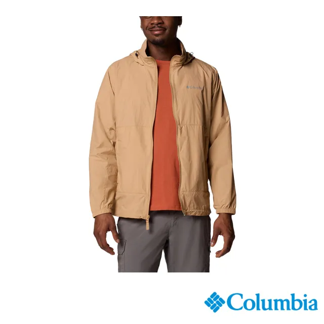 【Columbia 哥倫比亞】男款-超防曬UPF50防潑水風衣(多色任選)