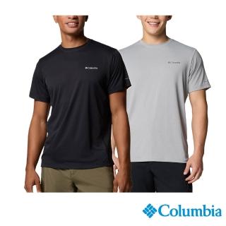 【Columbia 哥倫比亞】男款-防曬UPF50短袖上衣(多色任選)