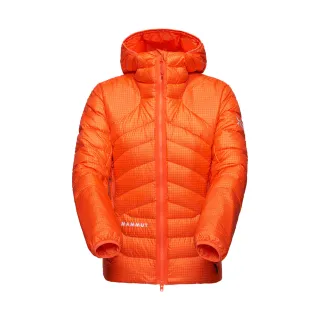 【Mammut 長毛象】Eiger Nordwand Light Down IN Hooded 極限艾格保暖連帽外套 艾格橘 女款 #1013-04070