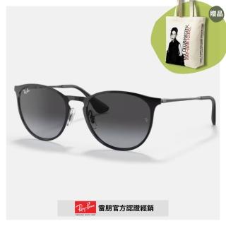 【RayBan 雷朋】圓形金屬漸層太陽眼鏡(RB3539-002/8G 54mm)