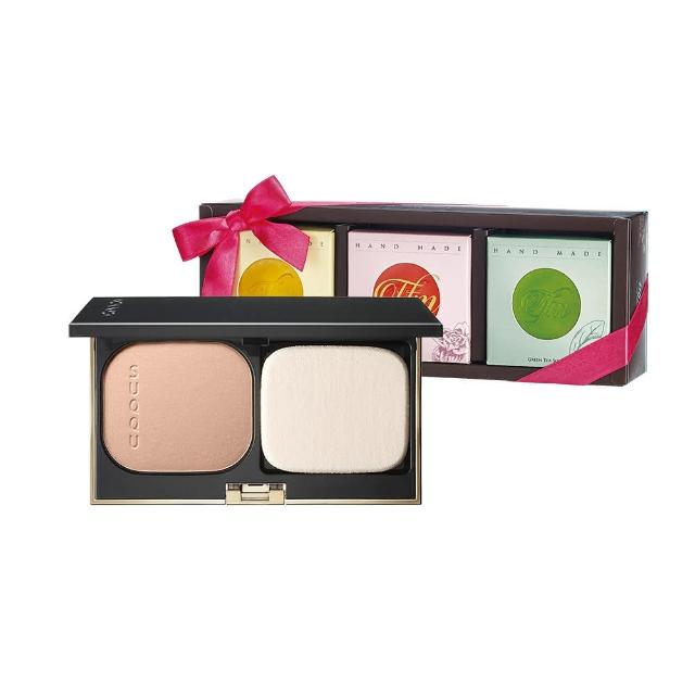 【SUQQU】晶采光艷粉餅蕊+粉盒組(#020)