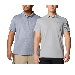 【Columbia 哥倫比亞】男款-防曬UPF50快排短袖POLO衫(多色任選)