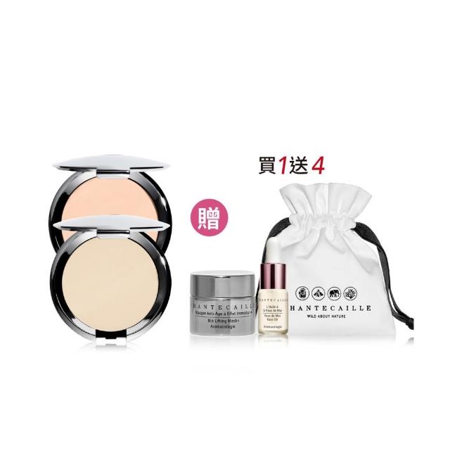 【CHANTECAILLE 香緹卡】清透粉餅組-2色任選(定妝/底妝/輕薄服貼/毛孔隱形)