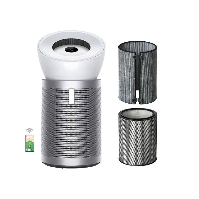 【dyson 戴森】BP02 Purifier Big+Quiet 強效極靜抗敏空氣清淨機(白色及柔霧銀/全機密封/