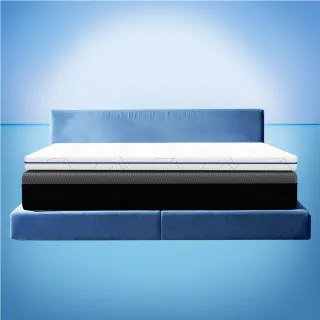 【Lunio】Nooz SmartRest 翻轉薄墊標準單人3尺(雙面翻轉軟硬任選 改善舊床墊舒適度)