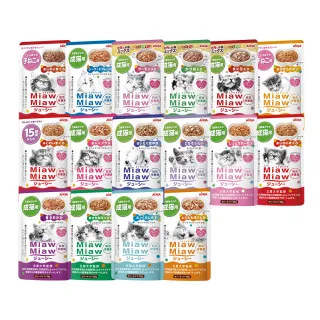 【Aixia 愛喜雅】妙喵主食軟包系列70g*36包組(貓主食餐包/貓餐包/貓濕糧)