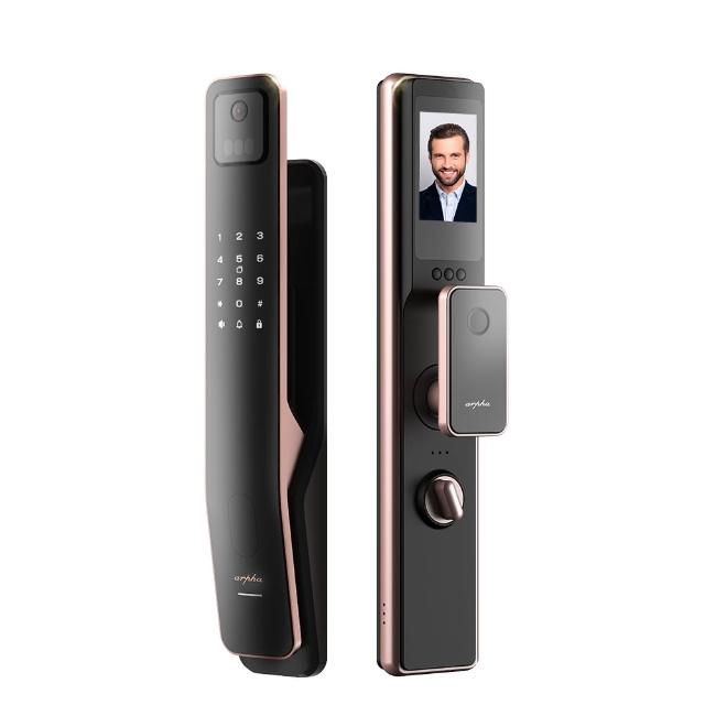 【arpha】K1 Ultra 人臉辨識指靜脈靜音智慧電子鎖