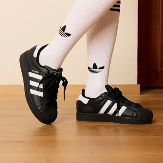 【adidas 愛迪達】SUPERSTAR II 運動休閒鞋 貝殼鞋  男鞋/女鞋 - Originals JI0079