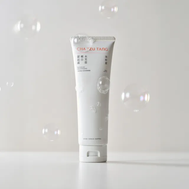 【茶籽堂】水芙蓉嫩白潔面露120mL(乾性混合肌/肌膚淨白/水亮光澤/洗面乳)