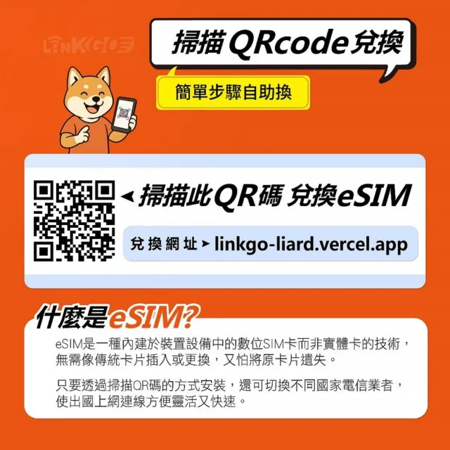 【LINKGO】白鑽卡 日本 eSIM卡 Softbank 9天鈦金款吃到飽不降速(日本網卡 東京 大阪 福岡 北海道 沖繩)