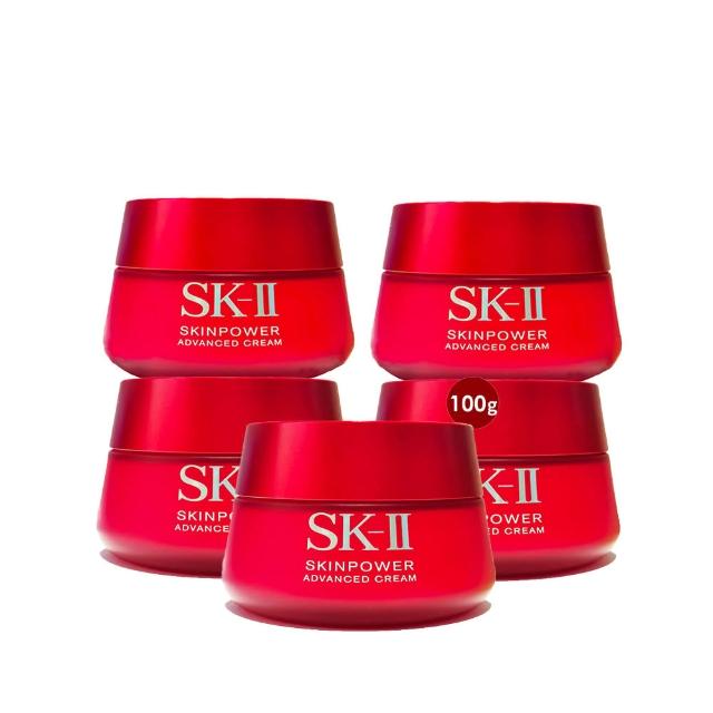 【SK-II】致臻肌活能量活膚霜100g五入組(雙11限定/專櫃公司貨)