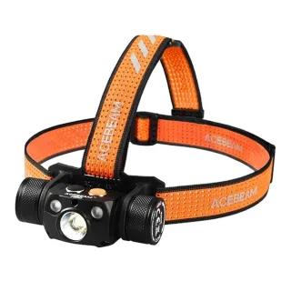 【ACEBEAM】電筒王 H30 三光源頭燈(紅光+UV 4000流明 大泛光高功率 TYPE-C 18650)