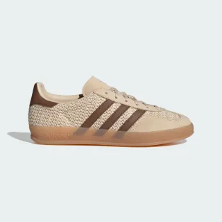 【adidas 愛迪達】GAZELLE INDOOR 運動休閒鞋 德訓鞋 滑板 復古 女 - Originals JS1418