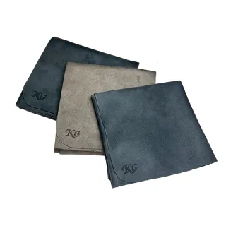 【澳洲KG】嚴選擦琴布三入組 擦拭布 樂器清潔布 拋光布(雙面麂皮絨設計)