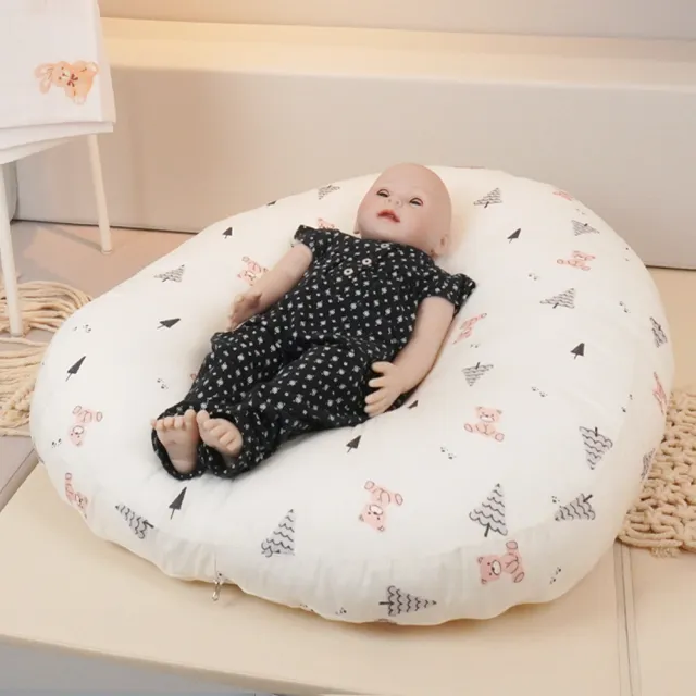 【Elava】韓國 多功能甜甜圈互動枕/哺乳枕禮盒 - 莫代爾款(多款可選)