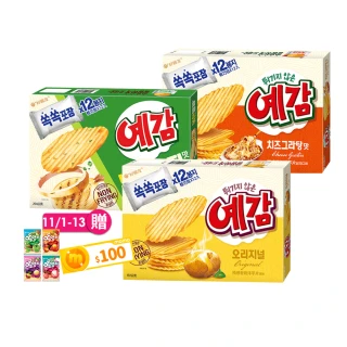 【好麗友】預感洋芋片大包裝6入組(12小包／盒)