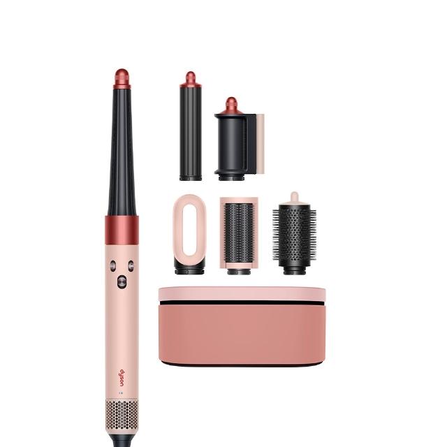 【dyson 戴森】HS08 Airwrap i.d.™ 藍牙多功能造型器/吹風機/捲髮器/捲髮棒(山櫻粉禮盒版)