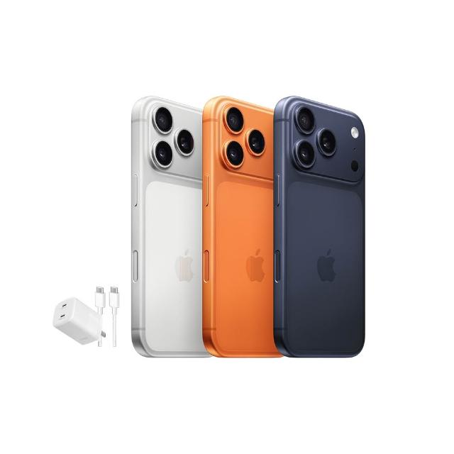 【Apple】iPhone 17 Pro(256G/6.3吋)(40W雙孔閃充組)