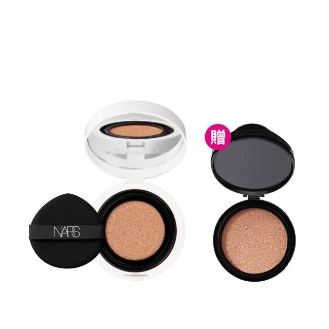 【NARS】裸光凝亮水精華氣墊超值組(小光圈粉餅贈粉蕊)