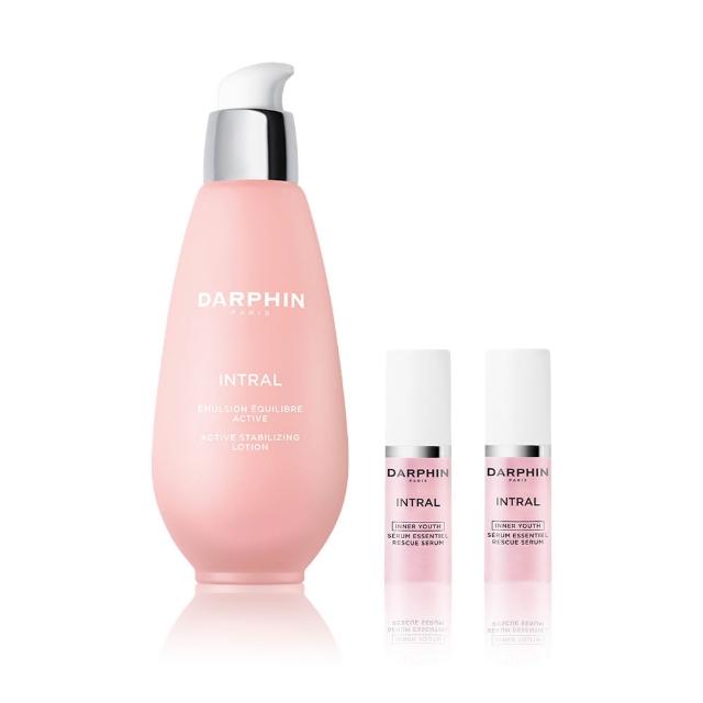 【DARPHIN 朵法】全效家族保濕美妍組(全效舒緩健康乳100ml)