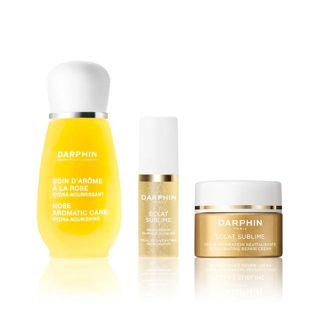 【DARPHIN 朵法】玫瑰精露舒緩亮澤組(玫瑰芳香精露15ml/雙11限定)