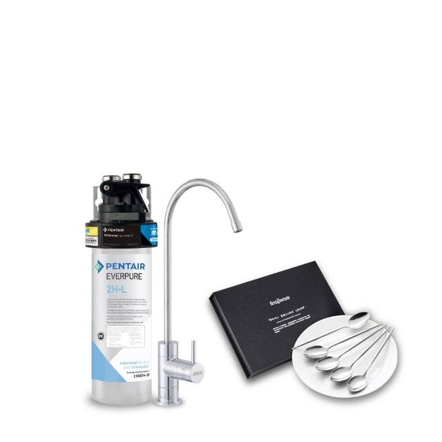【EVERPURE 愛惠浦】櫥下型 PURVIVE-2HL無鉛龍頭生飲淨水器