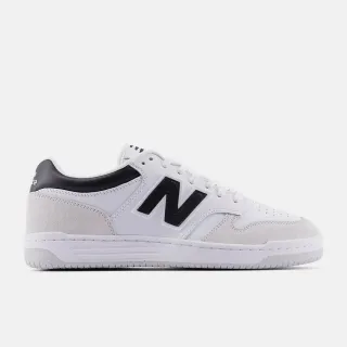 【NEW BALANCE】480 復古鞋 男鞋 女鞋 情侶鞋 休閒鞋 白 黑 皮革 麂皮 D楦 NB(BB480LIW)
