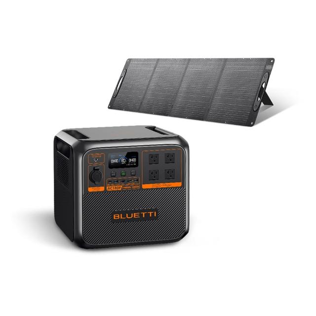 【BLUETTI】1800W 電吉拉行動電站 + 200W太陽能板