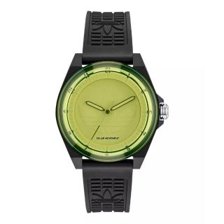 【adidas 愛迪達】Project Four Solar 樹脂錶帶 AOST25530 黃色 41mm