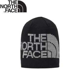 【The North Face】保暖雙面毛帽《黑/白》7WLA/針織帽/保暖帽/雙面/男女