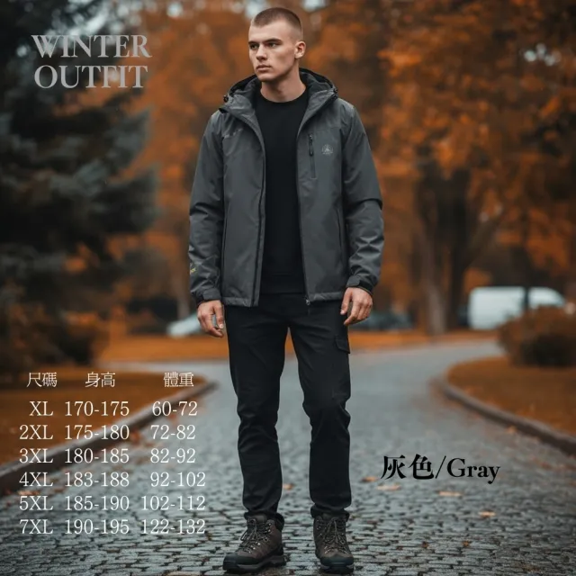 【J.Malo】防水登山外套 保暖(外套 登山外套 連帽外套 情侶款)