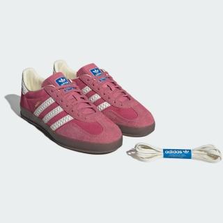 【adidas 愛迪達】GAZELLE INDOOR 運動休閒鞋 德訓鞋 滑板復古 男鞋/女鞋-Originals IF1809