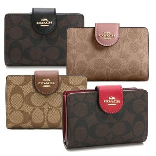 【COACH】經典Coner Zip中夾