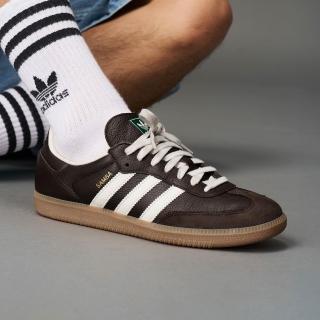 【adidas 愛迪達】SAMBA OG 運動休閒鞋 德訓鞋 滑板 復古 男鞋/女鞋 - Originals JR0891